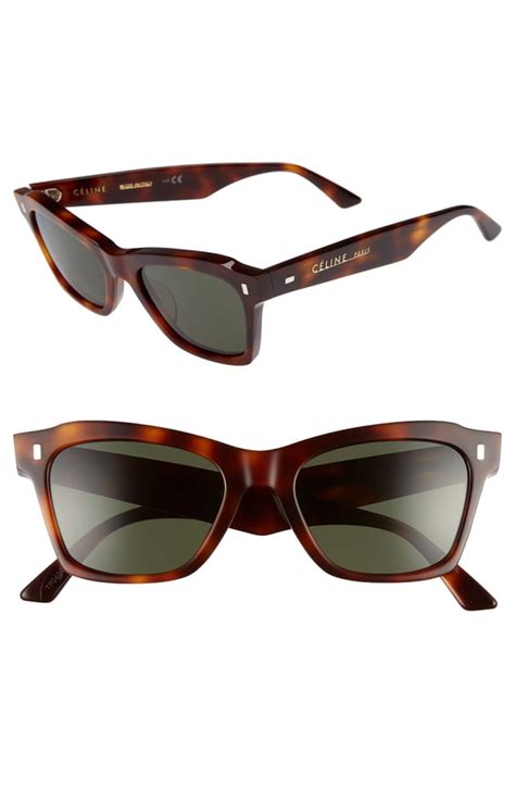 celine 52mm rectangular sunglasses|CELINE Sunglasses for Women .